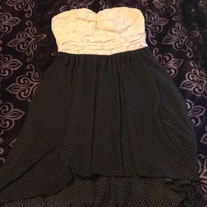 Strapless dress